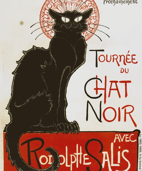 Tournée du Chat Noir
*colour lithograph on wove paper
*139.3 x 98.7 cm 
*1896